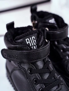 Dětská Zateplená Sportovní Obuv Big Star GG374040 Černé