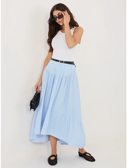 Sukně IT SD FL10325.01 světle modrá