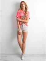 Šortky JMP SN VF808 7.35P světle šedá