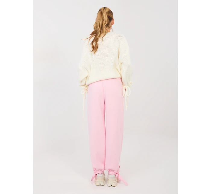 Kalhoty MI SP P6845.68 světle růžové