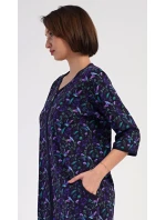 Dámské domácí šaty Kolibřík modré - Vienetta