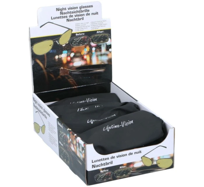 KOVOVÉ BRÝLE PRO NOČNÍ VIDĚNÍ DUNLOP