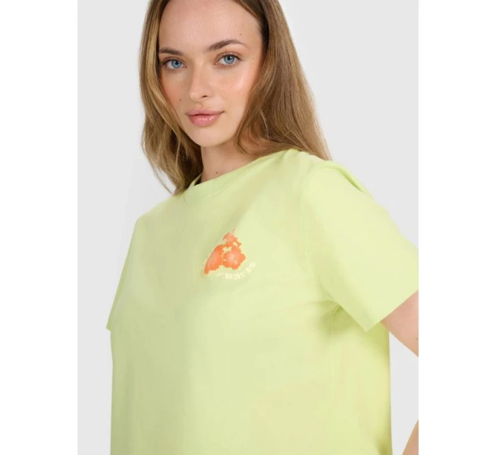 Dámské tričko oversize s potiskem model 21816652 - 4F Dámské tričko oversize s potiskem model 21816652 - 4F