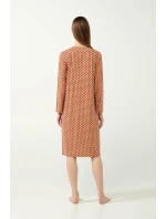 Noční košile s retro potiskem a řasením model 20515537 - Vamp Noční košile s retro potiskem a řasením model 20515537 - Vamp