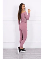 Sada s dvojitými pruhy tmavě růžová Sada s dvojitými pruhy tmavě růžová