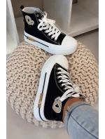 Dámské tenisky na platformě Černé Meloria Dámské tenisky na platformě Černé Meloria