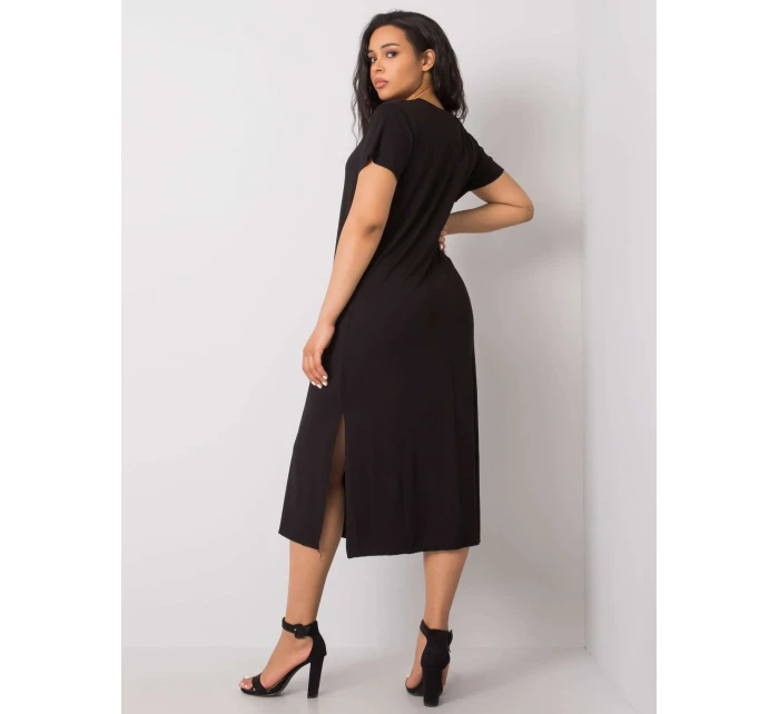 Šaty RV SK 6637.13X černé Šaty RV SK 6637.13X černé