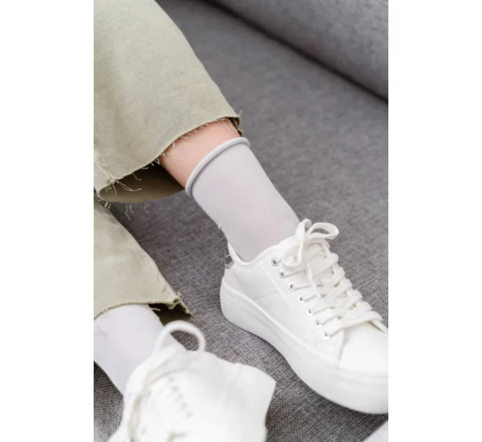 Dámské netlačící bambusové ponožky 059