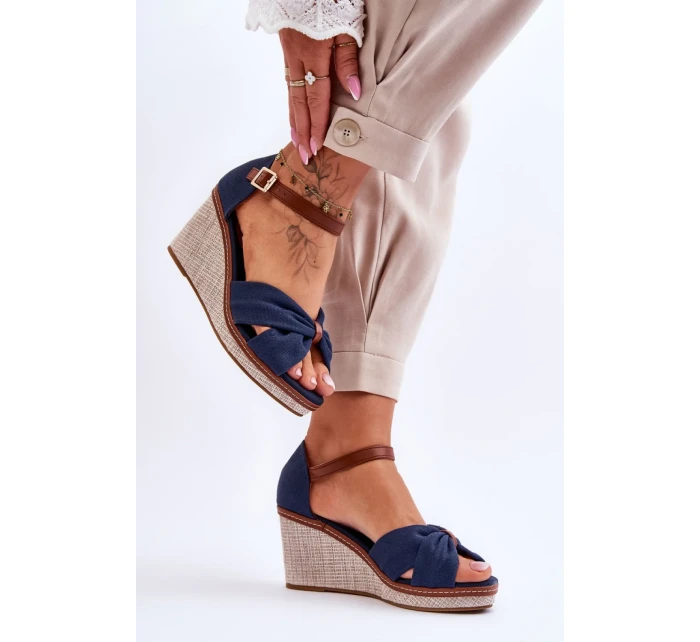 Bota na klínech  model 179859 Step in style