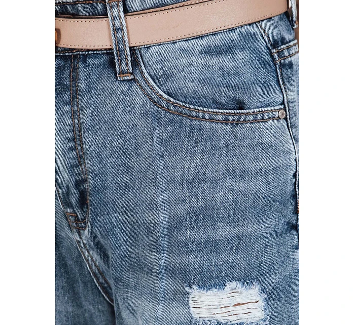 Dámské džínové kalhoty s dírami modré Dstreet model 21992810 - FashionStreet Dámské džínové kalhoty s dírami modré Dstreet model 21992810 - FashionStreet