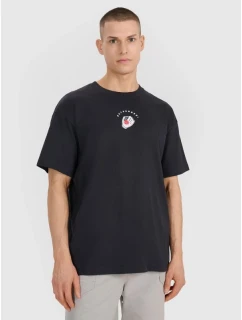 Pánské tričko oversize s potiskem model 21736345 - 4F