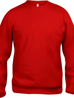 Clique Basic Roundneck Unisex mikina 67.2130 red