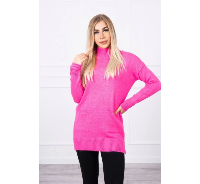Stojanový svetr růžový Stojanový svetr růžový