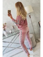 Love model 21753124 set tmavě pudrově růžový - K-Fashion Love model 21753124 set tmavě pudrově růžový - K-Fashion