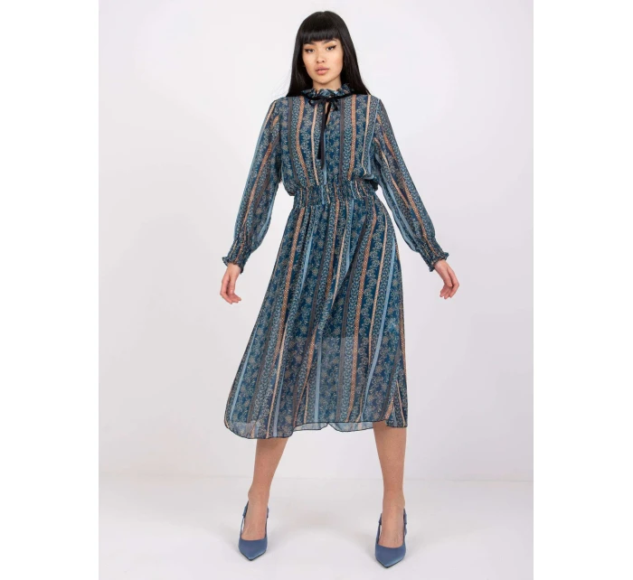 Šaty DHJ SK 15177 1.04P tmavě modrá