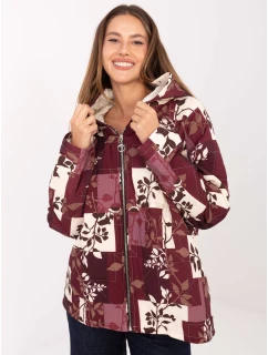 Kurtka IT KR model 21406659 bordowy - FPrice