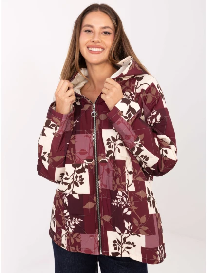 Kurtka IT KR model 21406659 bordowy - FPrice