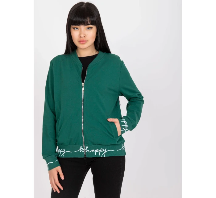 Mikina RV BL 7809.37X tmavě zelená