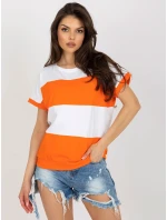 Bluzka RV BZ model 21153744 pomarańczowy - FPrice Bluzka RV BZ model 21153744 pomarańczowy - FPrice