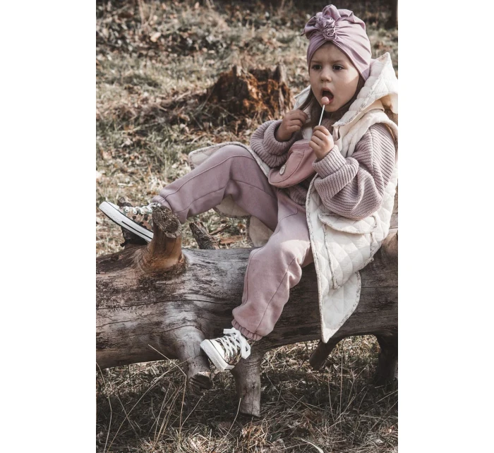 Dětské vysoké tenisky s zipem Béžová a zelená Filemon