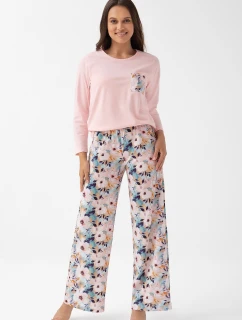 Pyžamo Luna 348 long/r M-2XL Z25/26 dámské