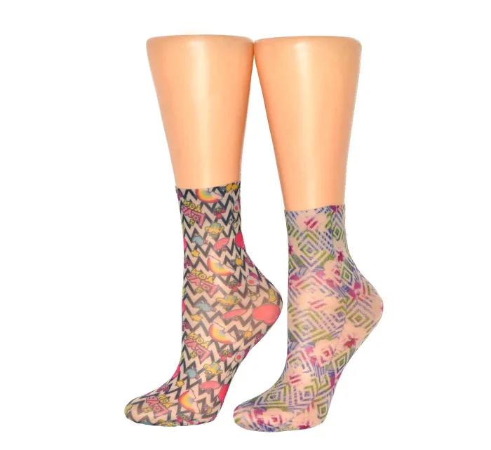 Dámské vzorované ponožky model 7465057 20 den - Magnetis