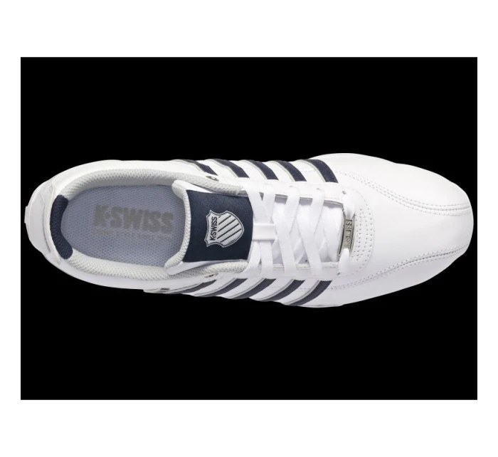 K-Swiss pánská sportovní obuv Arvee 1.5 kožené kotníkové tenisky classic white (02453-900-M) K-Swiss pánská sportovní obuv Arvee 1.5 kožené kotníkové tenisky classic white (02453-900-M)