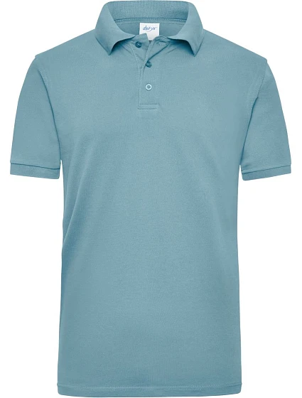 Daiber JN 801 Pánské pracovní piqué polo z těžké bavlny 02.0801 steel blue Daiber JN 801 Pánské pracovní piqué polo z těžké bavlny 02.0801 steel blue