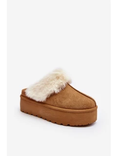 Dámské sněhule na tlusté podešvi Camel Starlyn