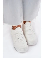 Nízké dámské sneakersy Big Star RR274A310 HI-POLY SYSTEM Bílé Nízké dámské sneakersy Big Star RR274A310 HI-POLY SYSTEM Bílé