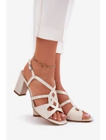 Dámské Sandály Na Podpatku model 21694662 - SERGIO LEONE