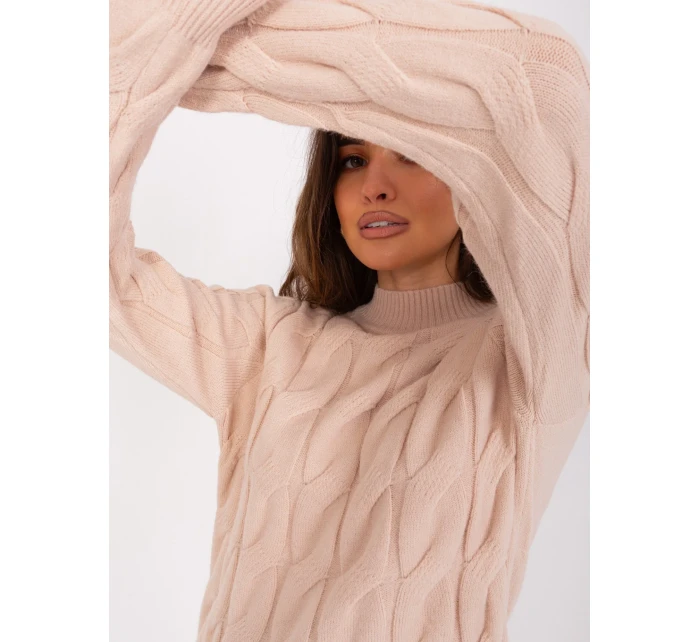 Sweter AT SW model 19005792 beżowy - FPrice