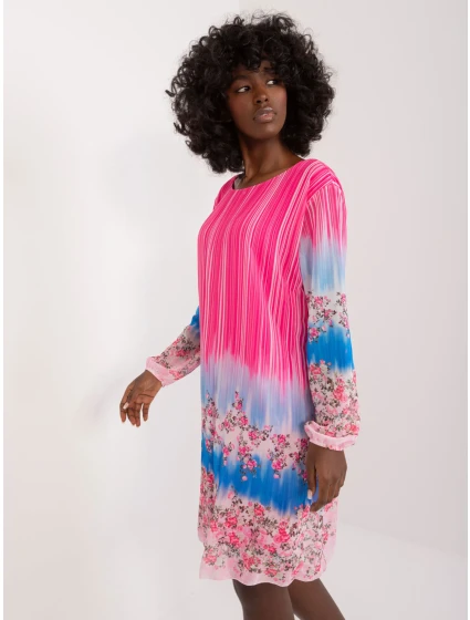 Sukienka DHJ SK model 20105265 ciemny różowy - FPrice