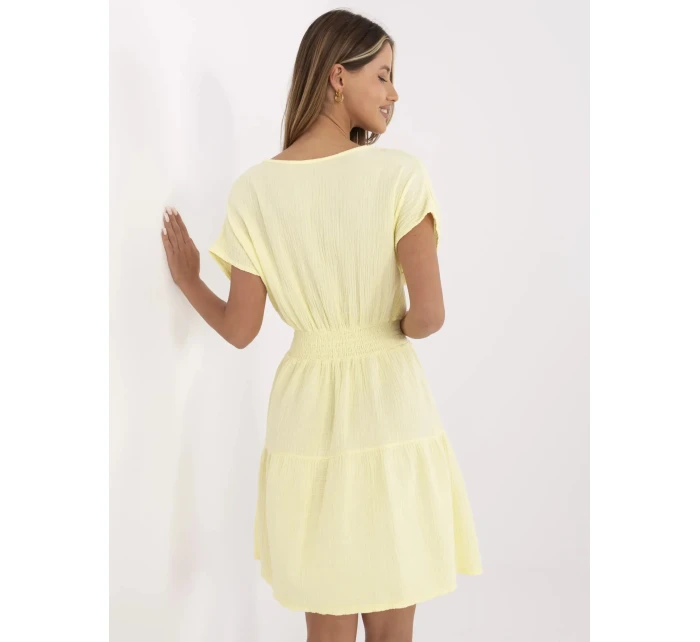 Šaty MI SK 92160.00 světle žluté