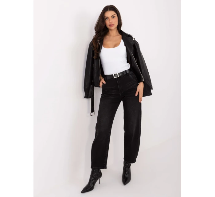 Spodnie jeans SP  czarny model 21789139 - FPrice