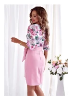 Společenské šaty208939 Duet růžové - Whit You