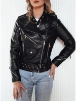 ROLDAN dámská kožená bunda ramones černá FashionStreet TY4180