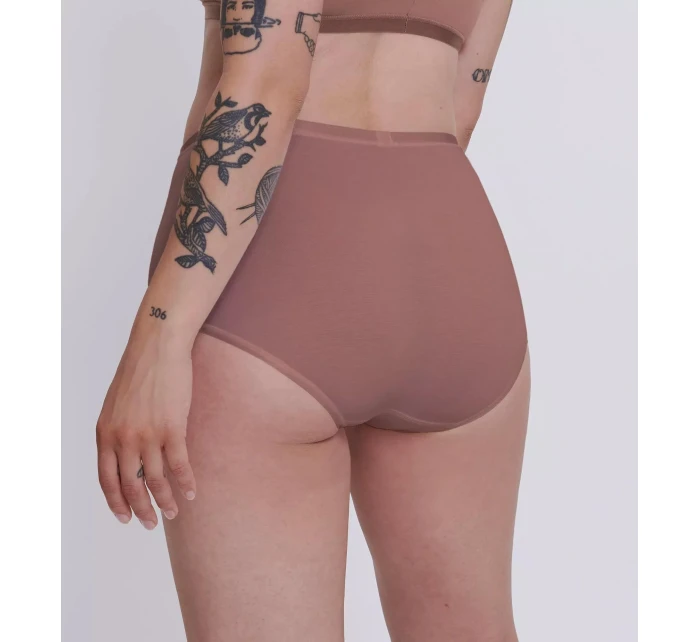 Dámské kalhotky Romance Maxi - CACAO - hnědé 1141 - SLOGGI