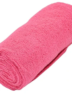 RYCHLESCHNOUCÍ RUČNÍK S ÚLOŽNÝM VAKEM SPORTOVNÍ 80X40CM DUNLOP RŮŽOVÝ