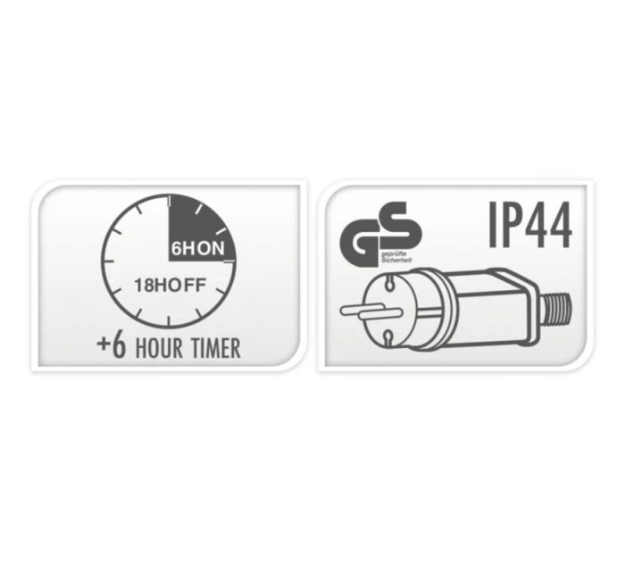 VÁNOČNÍ STROMEK SVĚTELNÝ ŘETĚZ 710 VEDL BÍLÁ/TEPLÁ BÍLÁ