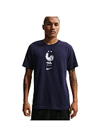 Pánské fotbalové tričko Nike FFF Soccer T-shirt navy blue IH2181 498 pánské Pánské fotbalové tričko Nike FFF Soccer T-shirt navy blue IH2181 498 pánské