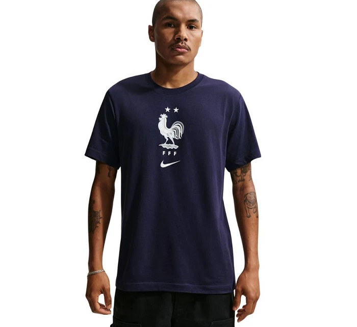 Pánské fotbalové tričko Nike FFF Soccer T-shirt navy blue IH2181 498 pánské Pánské fotbalové tričko Nike FFF Soccer T-shirt navy blue IH2181 498 pánské
