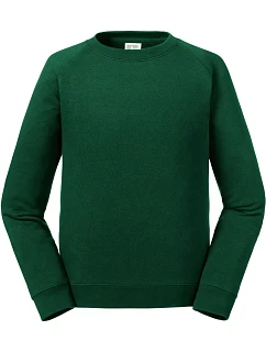 Dětská raglánová mikina 10. bottle green model 22473201 - Russell Athletic