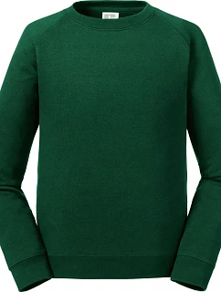 Russell Athletic 271B Dětská raglánová mikina 10.271B bottle green