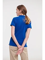 Dámské elastické piqué polo 10. sky model 22473861 - Russell Athletic Dámské elastické piqué polo 10. sky model 22473861 - Russell Athletic