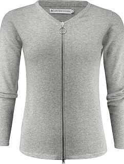 James Harvest Ashland Cardigan Women Dámský cardigan 62.2511 grey melange