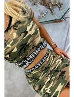 Souprava halenky se sukní model 18744661 - K-Fashion Souprava halenky se sukní model 18744661 - K-Fashion