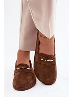 Kožené mokasyny Barefoot Z Zazoo hnědé