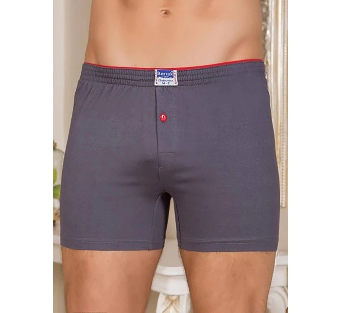 Boxerky BR BK 1099.26P tmavě šedé Boxerky BR BK 1099.26P tmavě šedé