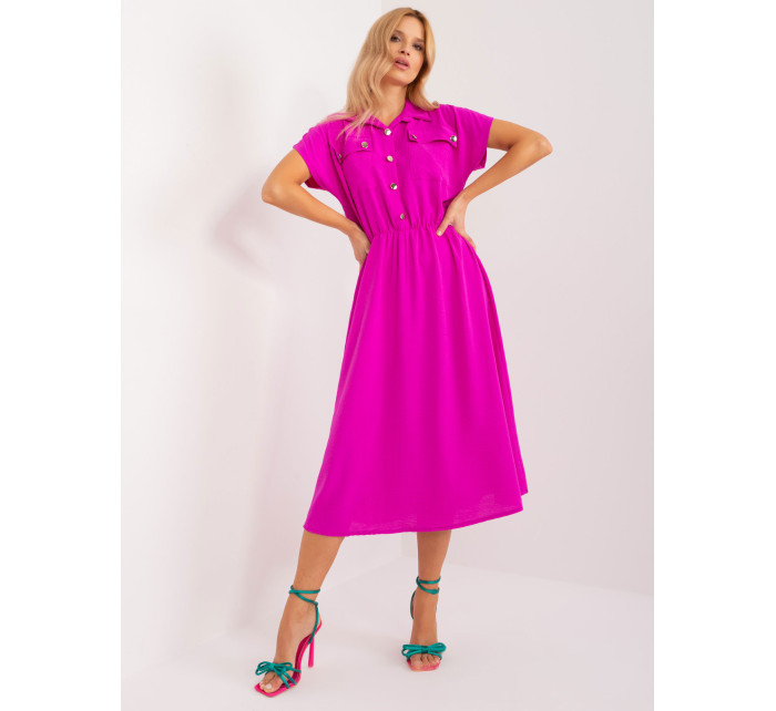 DHJ SK 19002 šaty.31 fialová